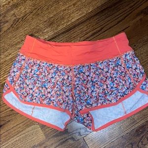 Lululemon shorts, size 4